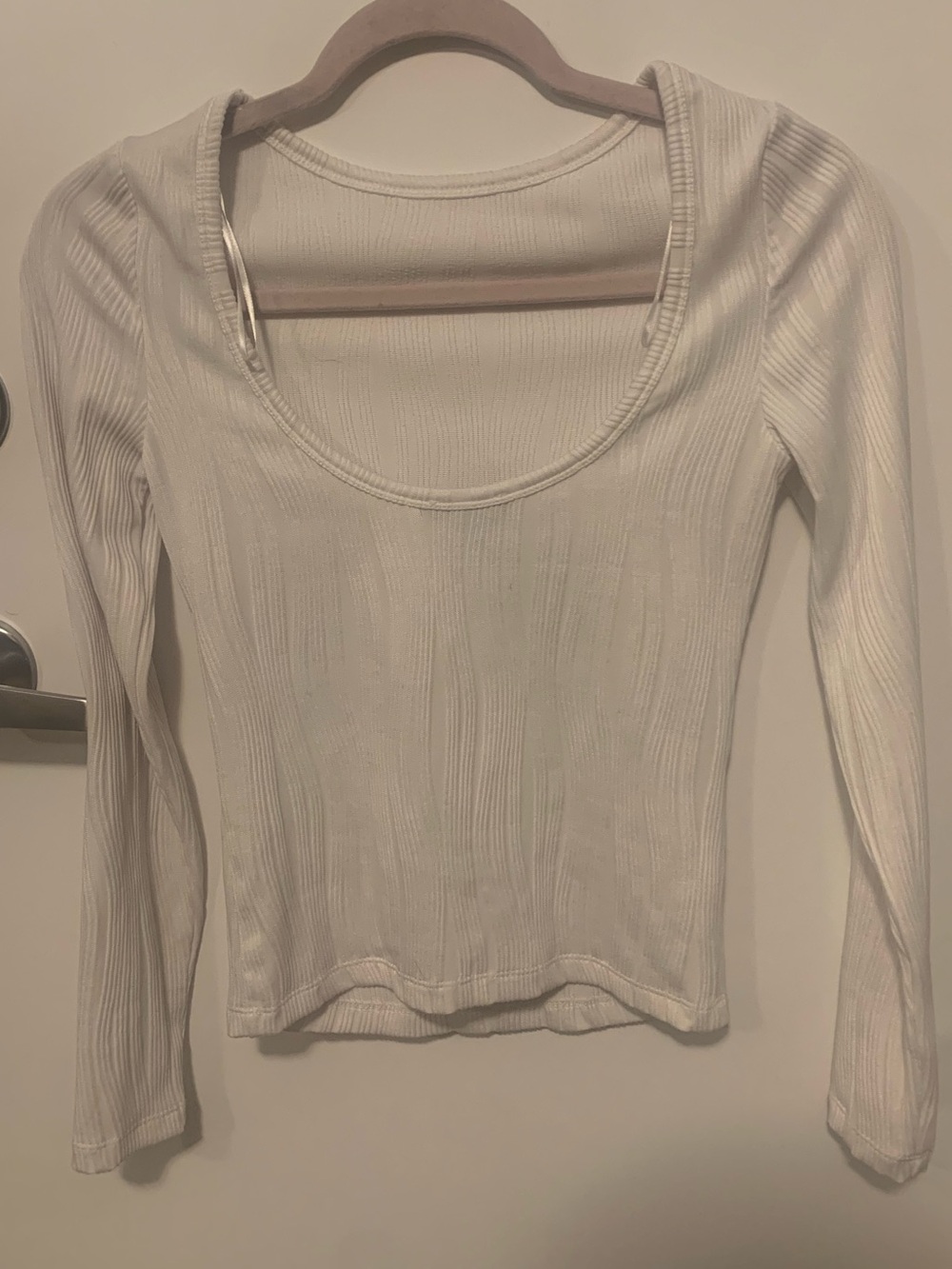 Dynamite Ribbed Spandex Longsleeve - Picture 2 of 3